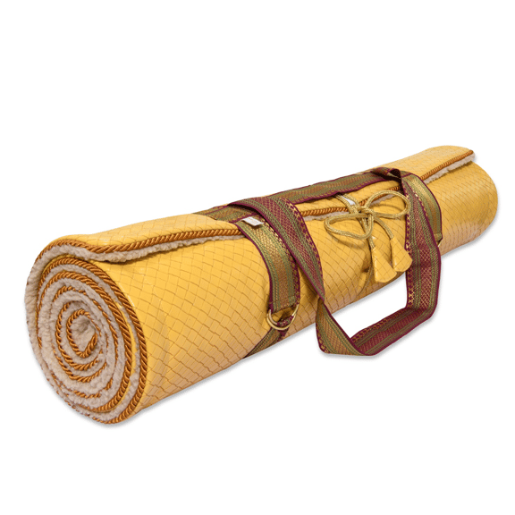 Holistic silk yoga mat online